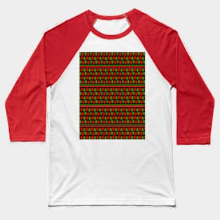 Christmas Pattern Baseball T-Shirt